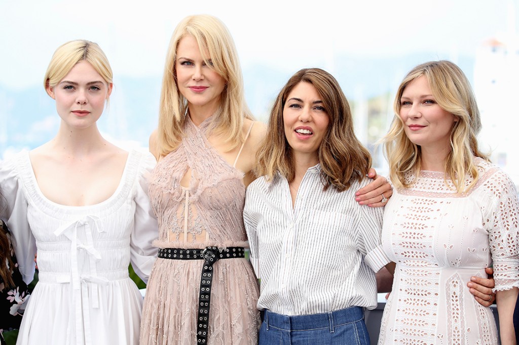 Elle Fanning, Nicole Kidman, Sofia Coppola e Kirsten Dunst