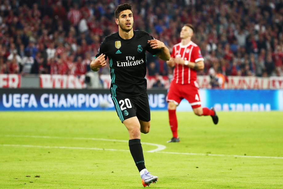 Asensio marcou o gol da vitória do Real Madrid