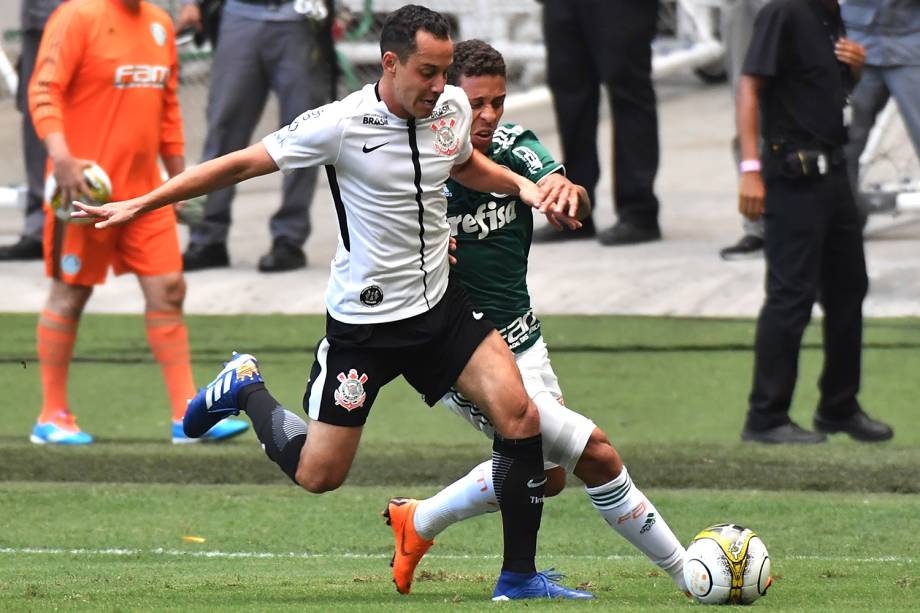 Partida entre Palmeiras e Corinthians, válida pela final do Campeonato Paulista - 08/04/2018