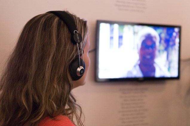Exposição tem vídeos com depoimentos sobre Dona Canô