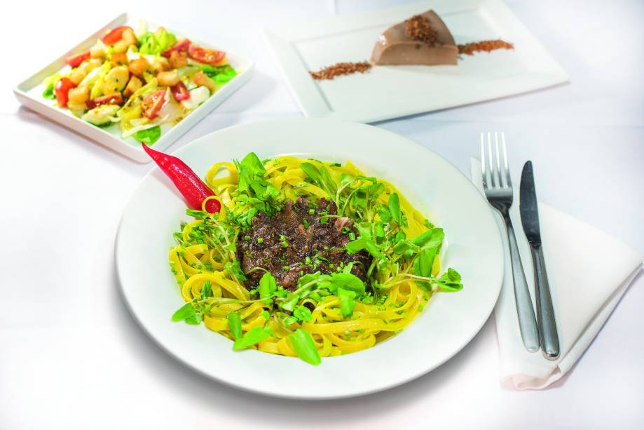 Due Ladroni: Menu completo de três refeições