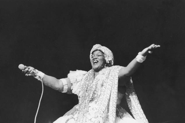 Ivone Lara, cantora e compositora em 1981 Ivone Lara, cantora e compositora em 1981