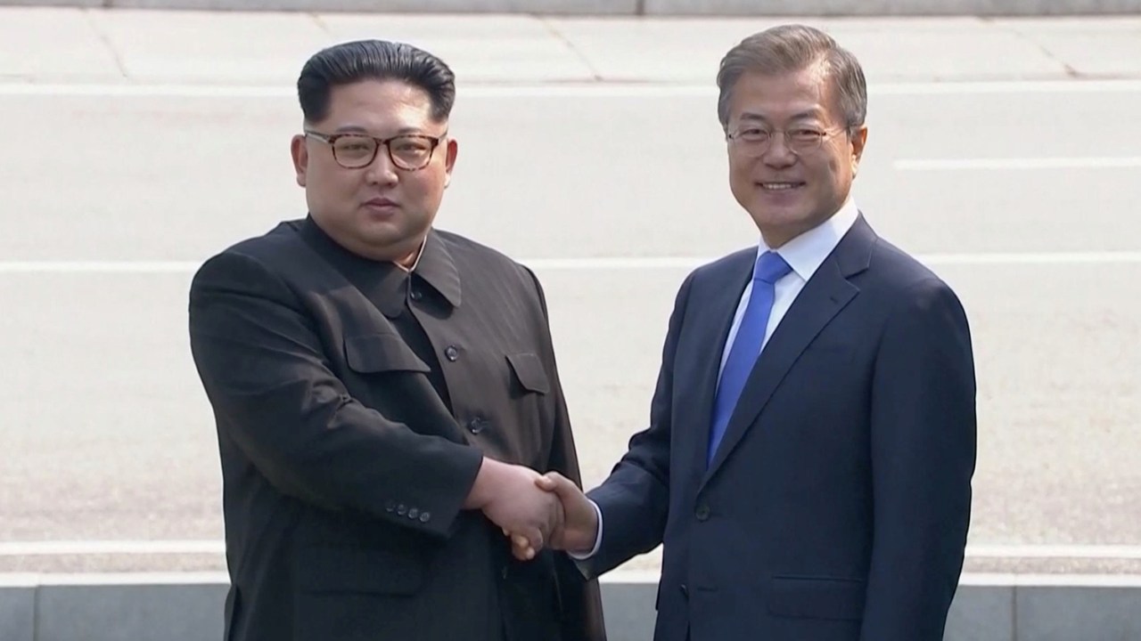 Coreia do Norte e Coreia do Sul: Kim Jong-Un e Moon Jae-in