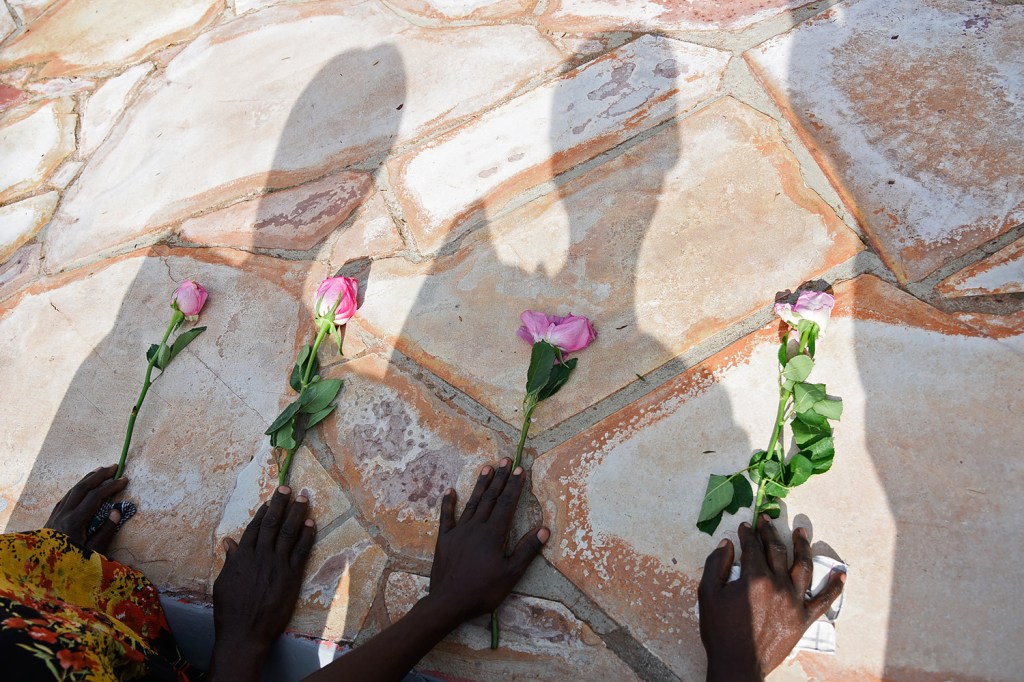 Memorial do genocídio que ocorreu em Ruanda
