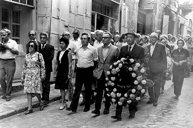 Funeral de Oskar Schindler