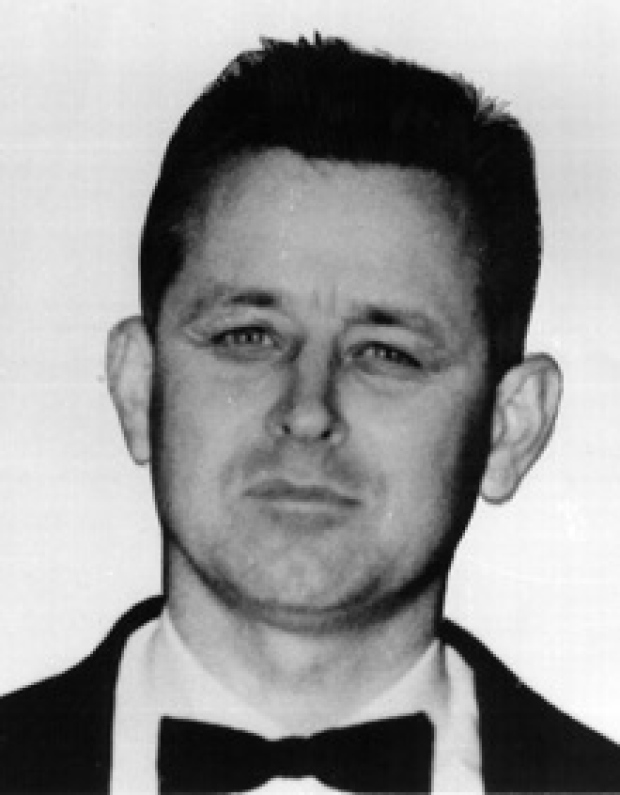 James Earl Ray, atirador que assassinou o Rev. Martin Lurther King Jr.