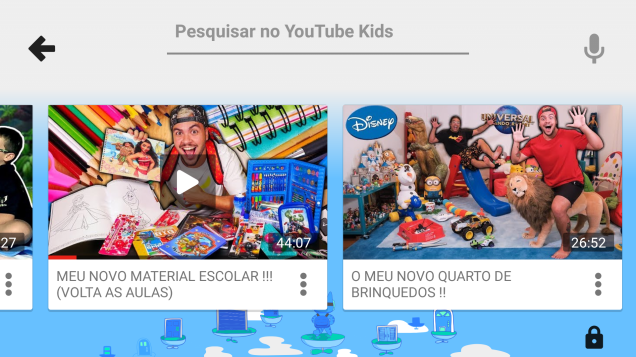 O youtuber Lucas Neto mostra produtos e marcas em vídeos selecionados pelo YouTube Kids.