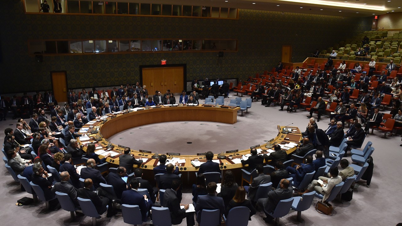 O Conselho de Segurança da ONU - 14/04/2018