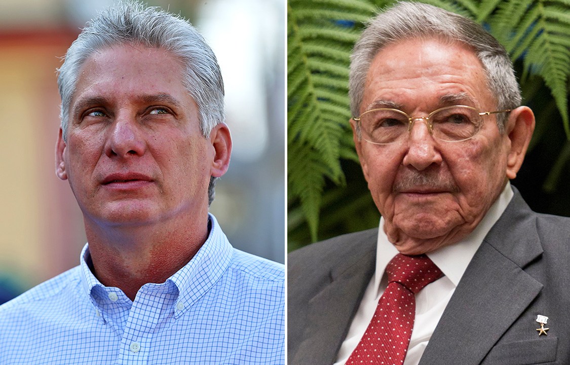 Cuba: Raúl Castro e Miguel Díaz-Canel