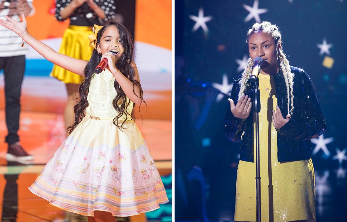 The Voice Kids 2018 - Mariah Yohana e Talita Cipriano