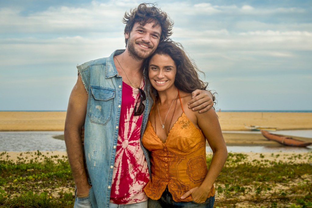 Luzia (Giovanna Antonelli) e Beto (Emilio Dantas) em ‘Segundo Sol’