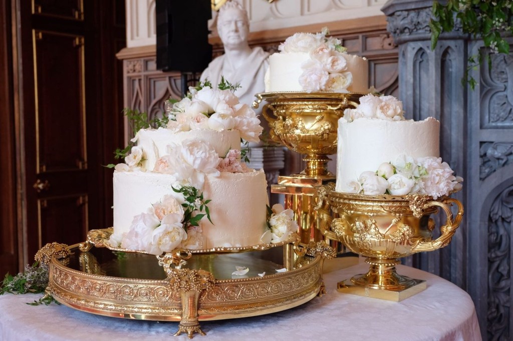 O bolo de casamento do príncipe Harry e Meghan Markle