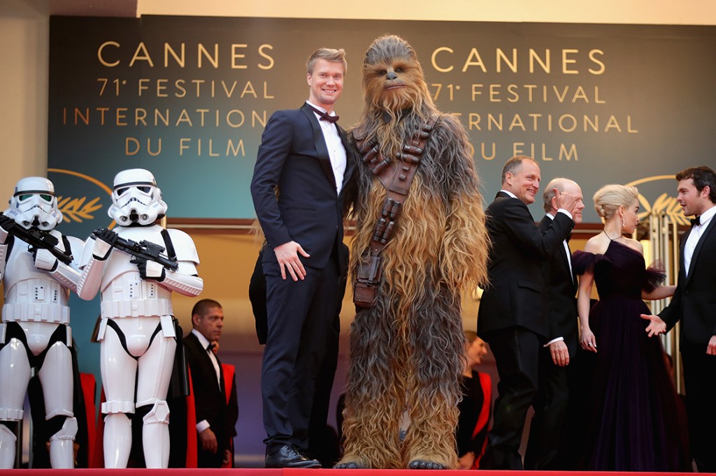"Solo: A Star Wars Story" no tapete vermelho do festival de Cannes