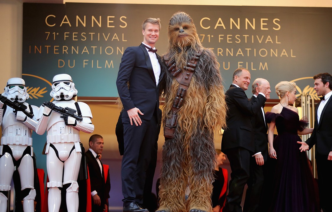 "Solo: A Star Wars Story" no tapete vermelho do festival de Cannes