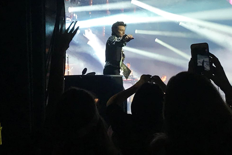Harry Styles realiza apresentação no Espaço das Américas, em São Paulo (SP) - 29/05/2018