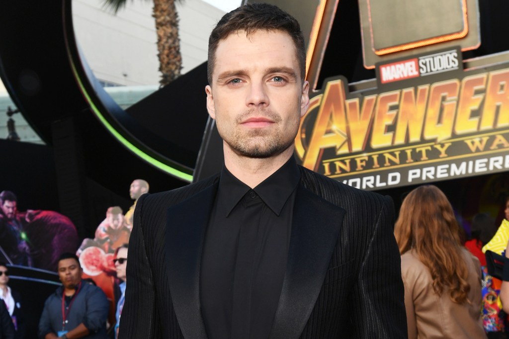 O ator Sebastian Stan posa para foto durante a premiere do filme 'Vingadores: Guerra Infinita', em Los Angeles, no estado americano da Califórnia - 23/04/2018
