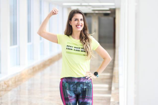 Patrícia Fonseca, economista e triatleta teve o coração transplantado em 2015 no HCor em São Paulo
