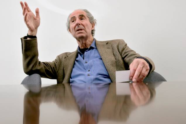 Escritor americano Philip Roth, em Nova York em 2007 Escritor americano Philip Roth, em Nova York em 2007