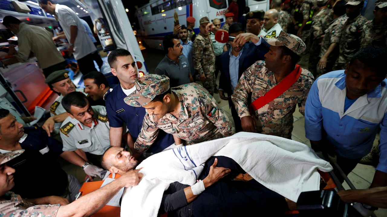 Feridos em Gaza lotam hospitais