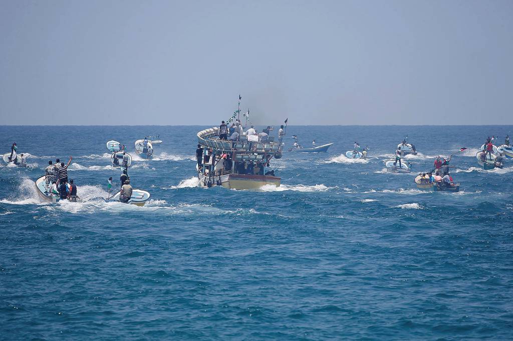 Mar em Gaza