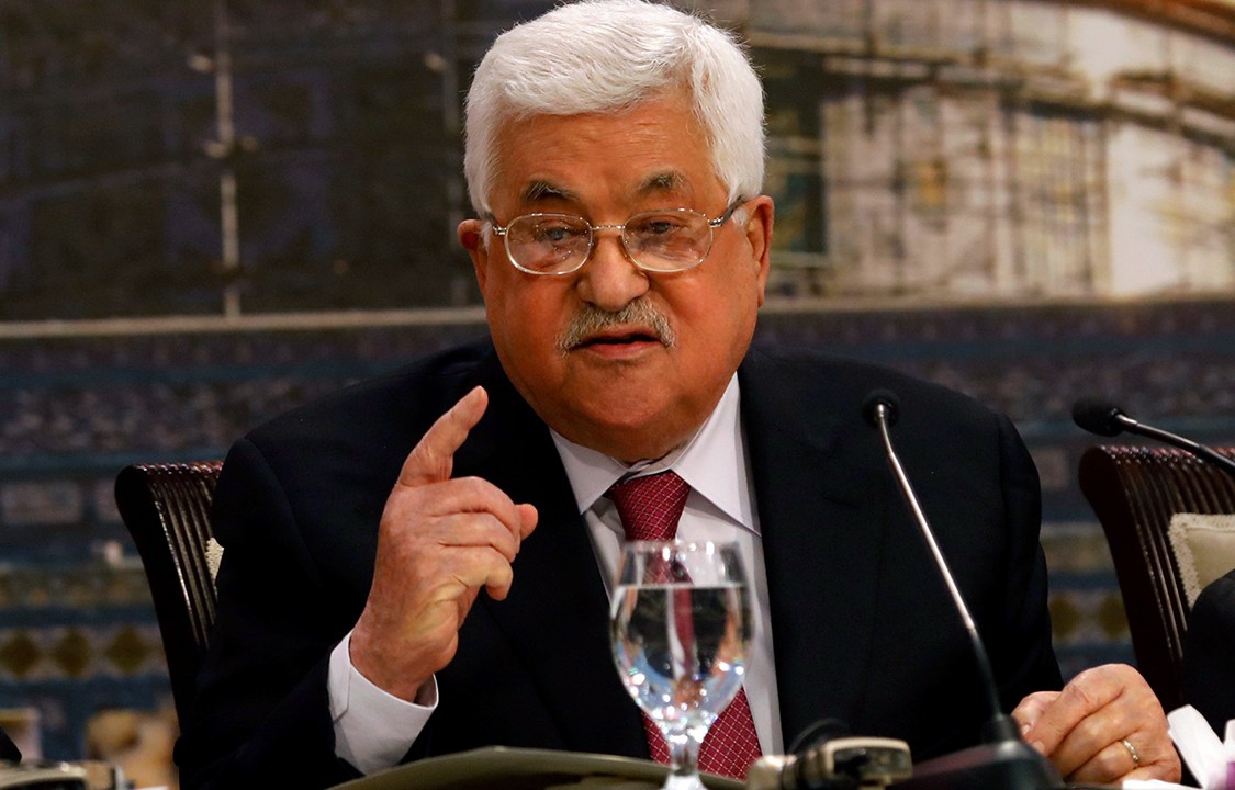 Presidente da Palestina Mahmoud Abbas