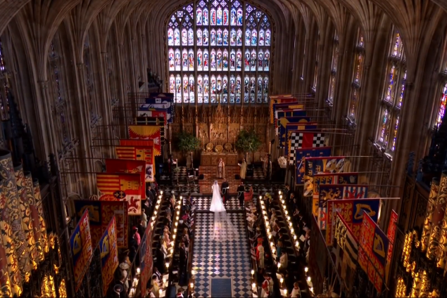 Príncipe Harry e Meghan Markle se casam na capela de São Jorge, em Windsor