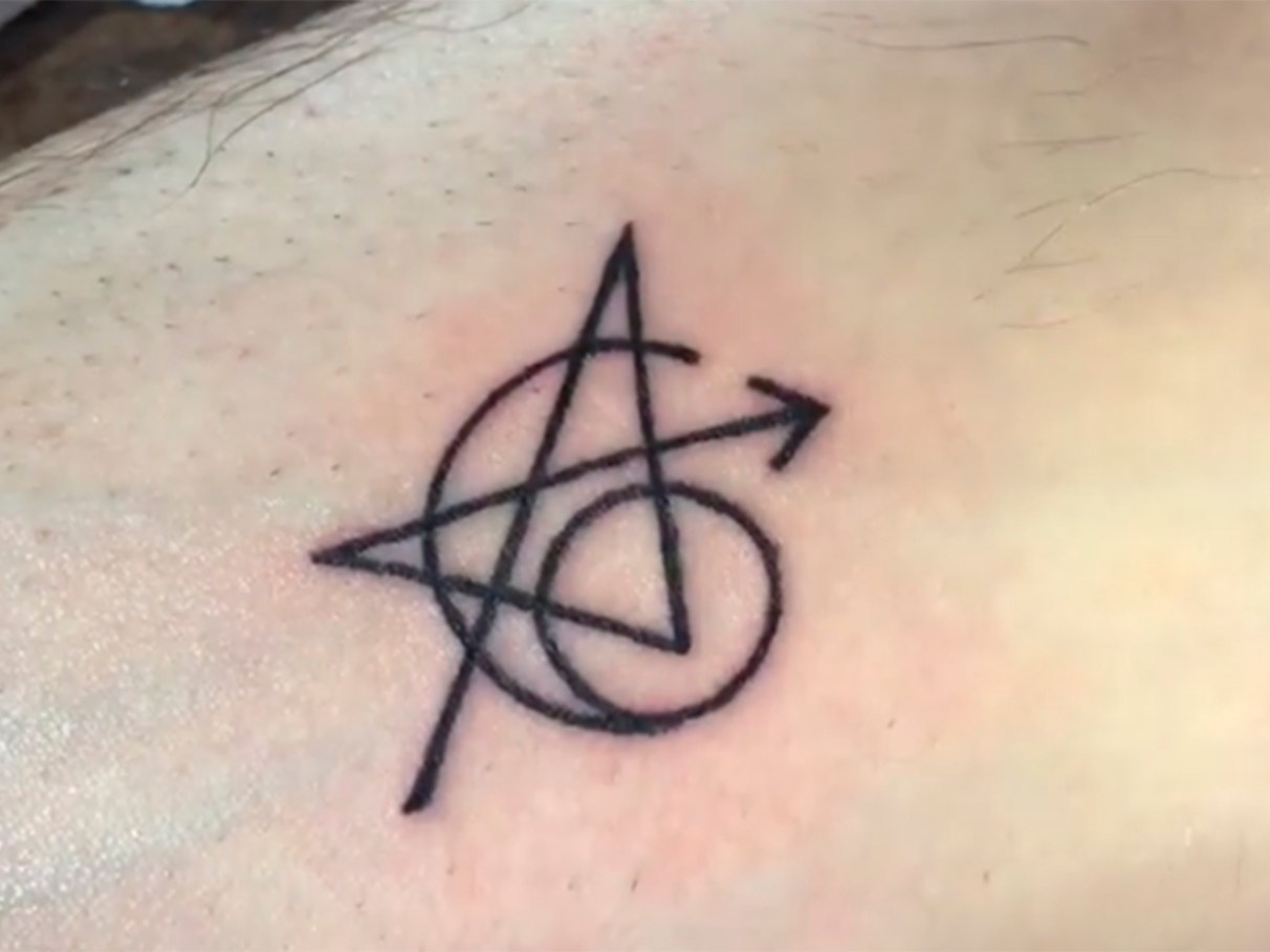 Nova tattoo do Jeremy