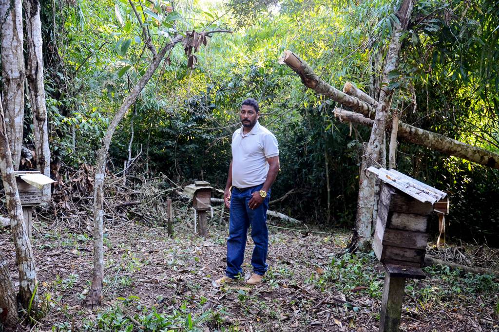 Tião Pereira, morador da reserva Chico Mendes: ‘Daqui a dez anos, eu vejo só campo. Vai virar pasto’