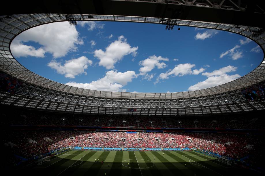 Portugal e Marrocos se enfrentam no estádio Luzhniki em Moscou - 20/06/2018