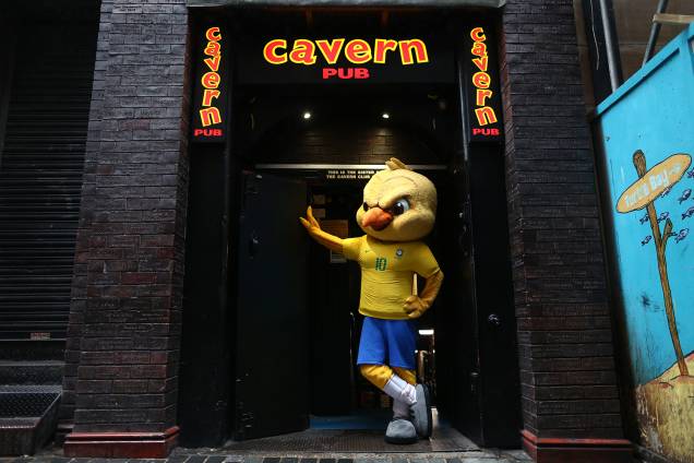 Canarinho pistola visita a cidade de Liverpool na Inglaterra - 02/06/2018 Canarinho pistola visita a cidade de Liverpool na Inglaterra - 02/06/2018