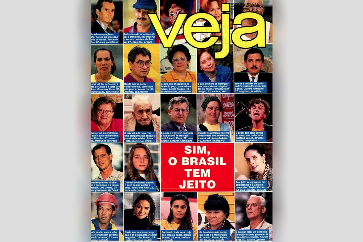 ReVEJA Ciro Gomes Em 1992 o mais jovem e popular