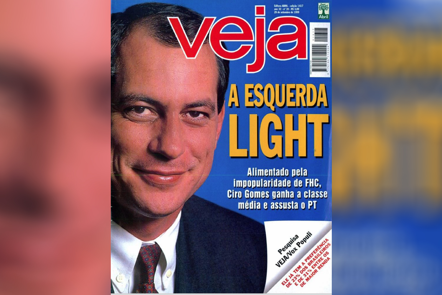 ReVEJA Ciro Gomes Em 1992 o mais jovem e popular governador do