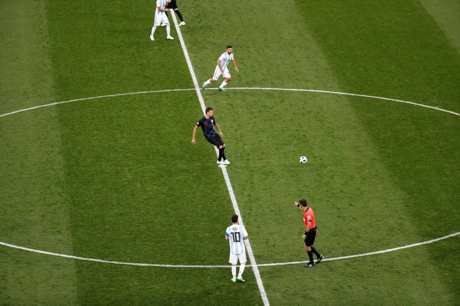 Argentina e Croácia se enfrentam pela segunda rodada do grupo D da Copa do Mundo na arena Níjni Novgorod - 21/06/2018