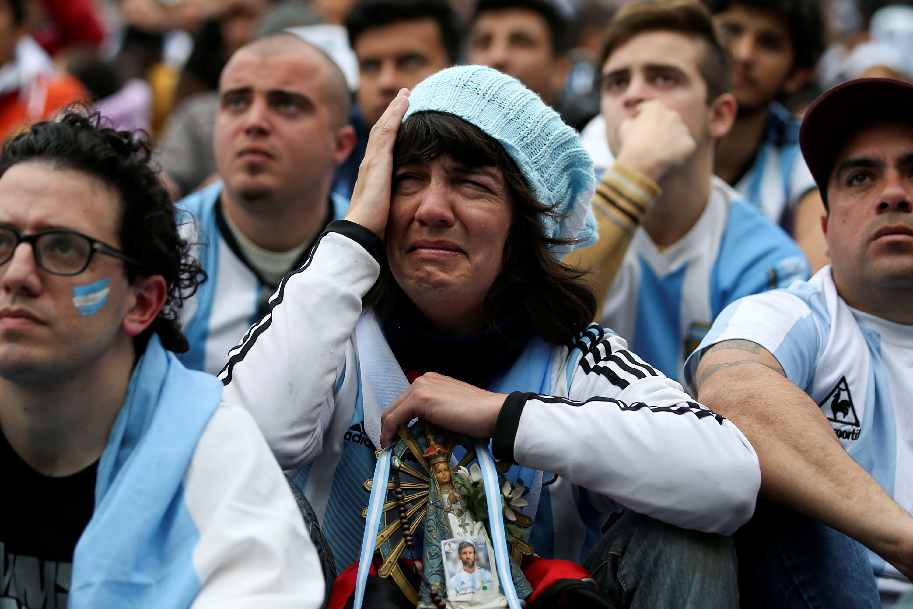 Sofrimento argentino em Buenos Aires