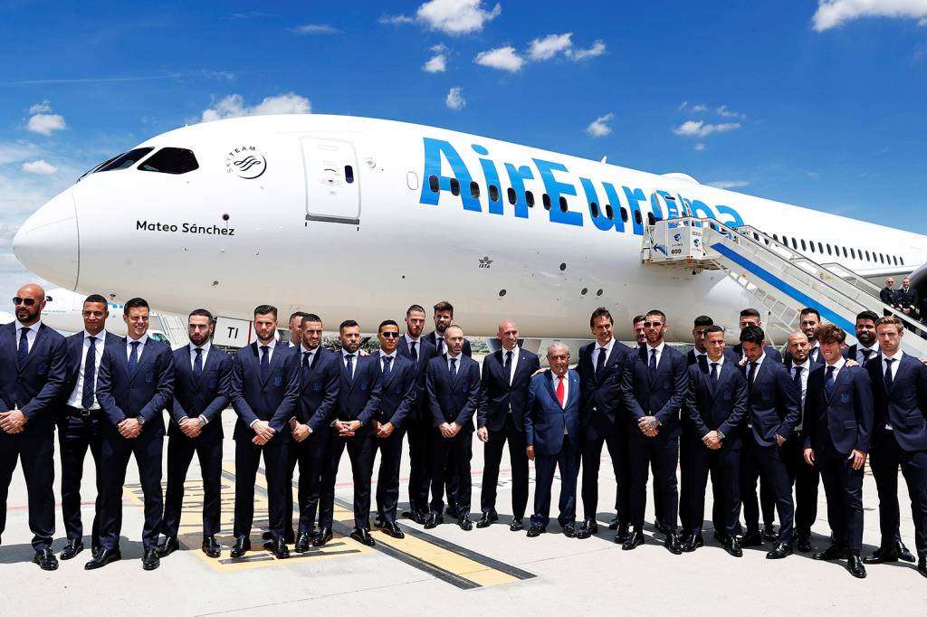 Os primeiros a chegarem à Rússia