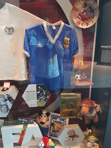 Museu Nacional do Futebol, localizado em Manchester - 04/06/2018