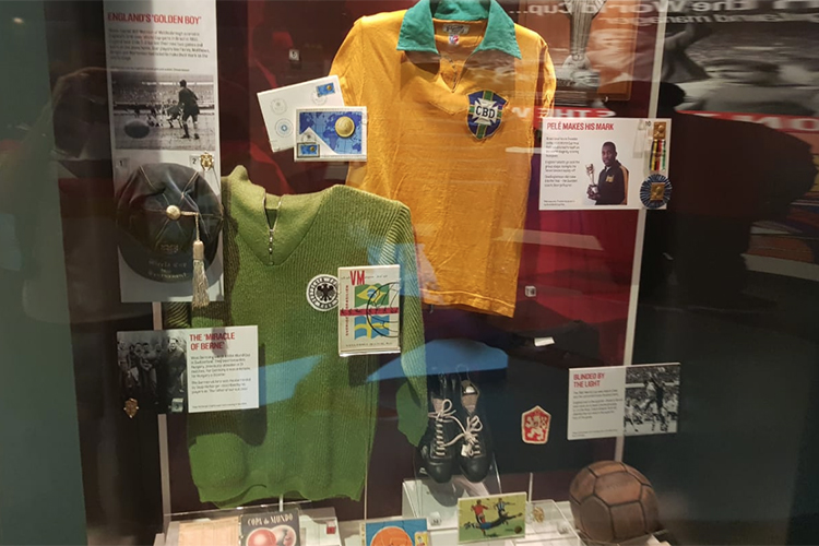 Museu Nacional do Futebol, localizado em Manchester - 04/06/2018