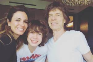 Luciana Gimenez posta foto com Mick Jagger