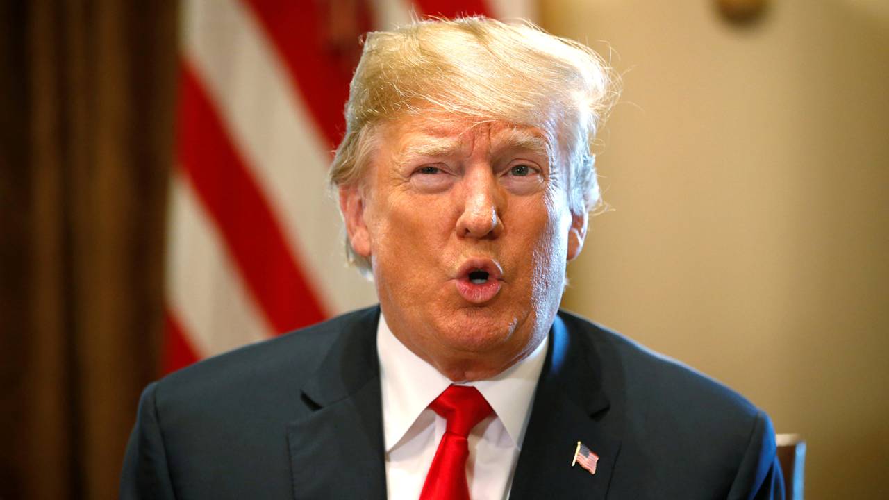 O presidente dos Estados Unidos, Donald Trump - 20/06/2018