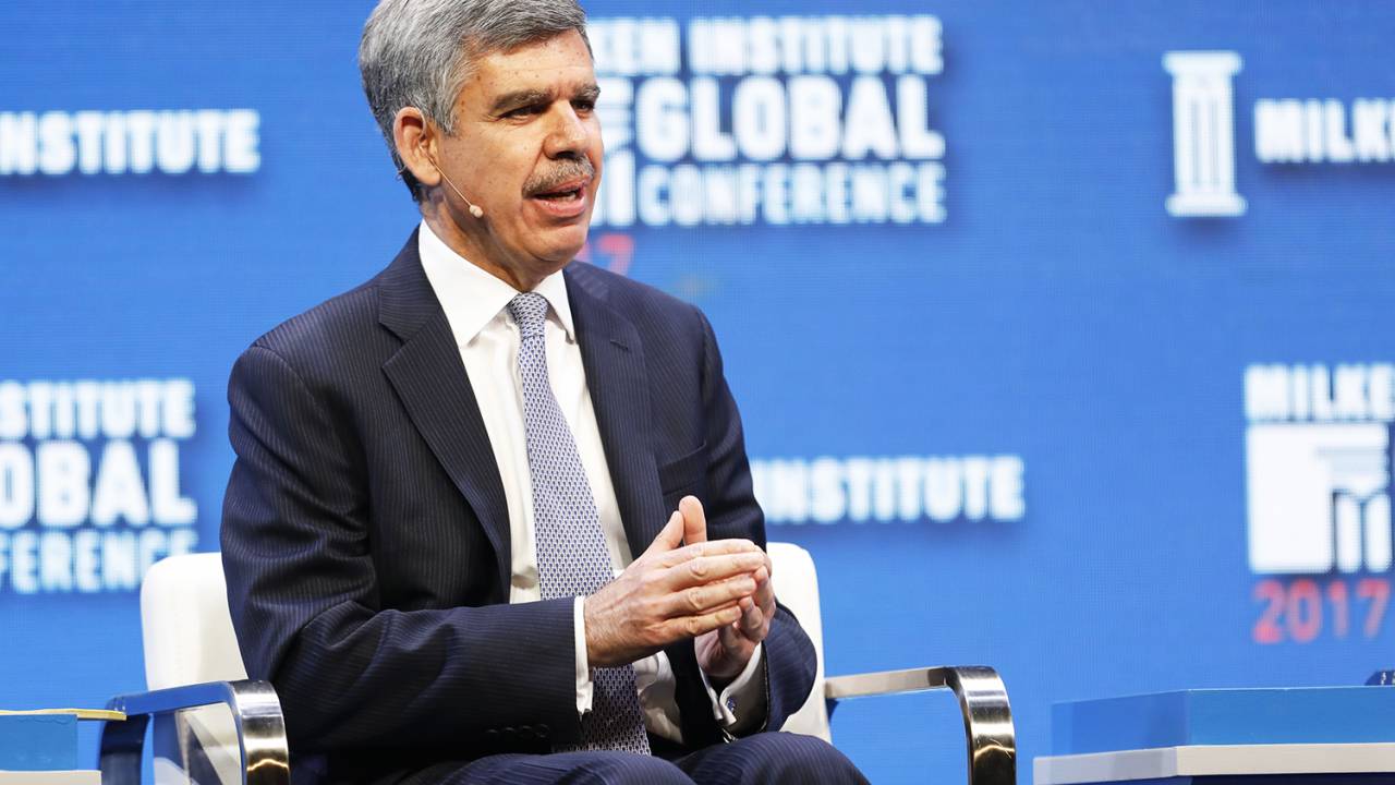 Mohamed A. El-Erian durante conferência realizada em Beverly Hills, no estado americano da Califórnia - 01/05/2017