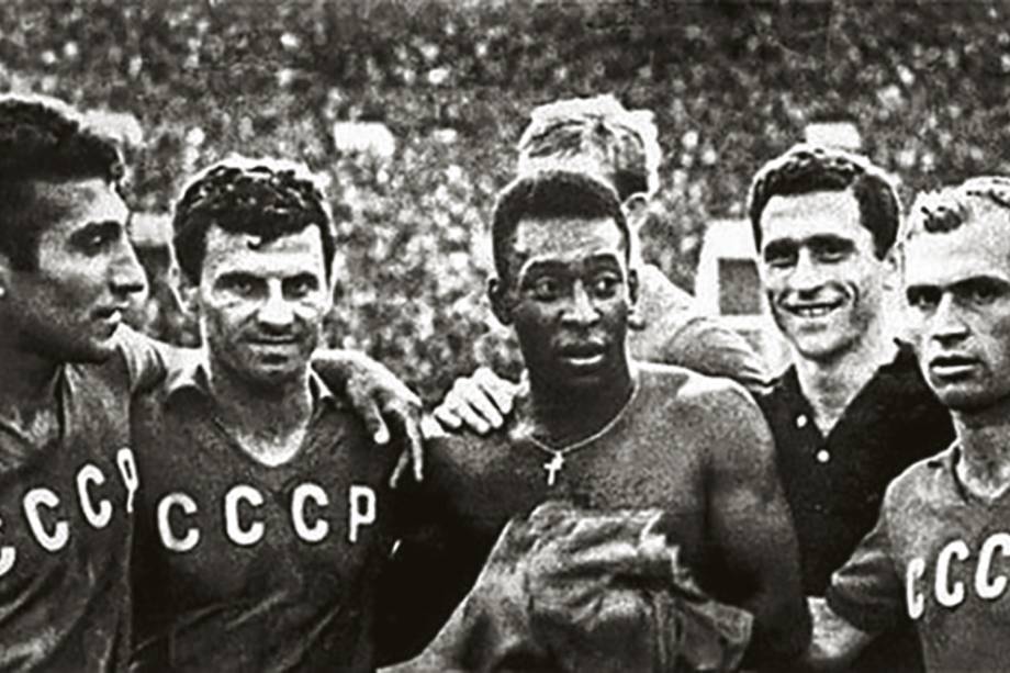 REI VERMELHO - Pelé e os soviéticos, respeito eterno