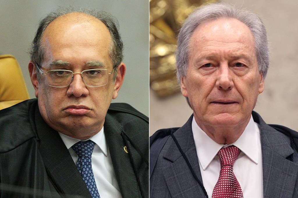 Os ministros Gilmar Mendes e Ricardo Lewandowski