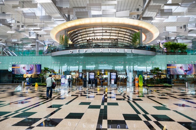 Aeroporto Internacional de Changi, em Singapura
