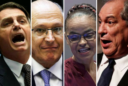 Qual é a chance do Brasil eleger um idiota? Jair Bolsonaro - Marina Silva-Geraldo Alckmin e Ciro Gomes