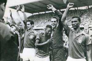 Primeiro título da Seleção Brasileira em 1958