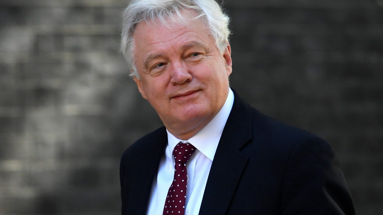 David Davis, secretário responsável pela negociação do Brexit