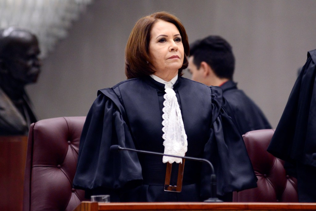 A presidente do Superior Tribunal de Justiça (STJ), Laurita Vaz
