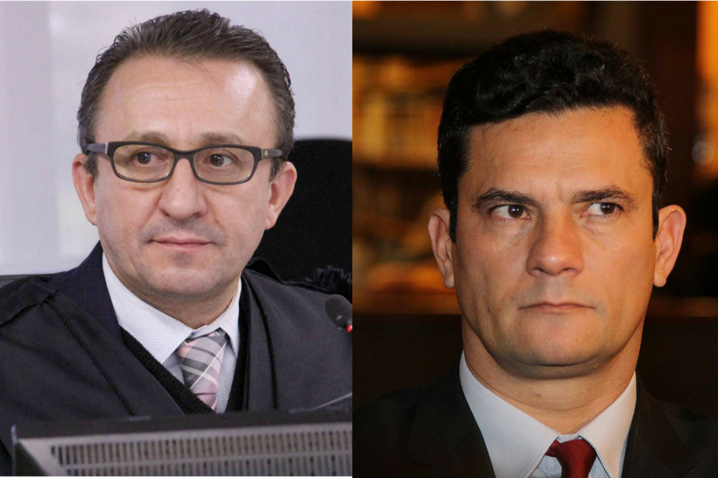 Rogério Favreto e Sergio Moro