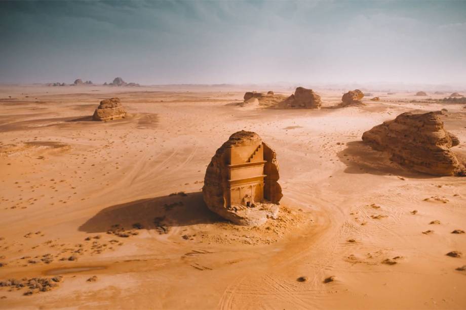 Gabriel Scanu, primeiro colocado na categoria "Natureza", registra uma antiga construção do Sítio Arqueológico de al-Hijr ou Madaim Salé, na Arábia Saudita