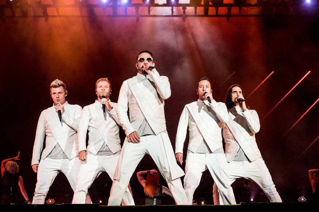 A boyband Backstreet Boys se apresenta em Quebec, no Canadá – 09/07/2017